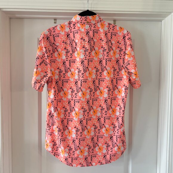 Chubbies Pink Hawaiian Floral Shirt - Size Medium - Picture 4 of 4